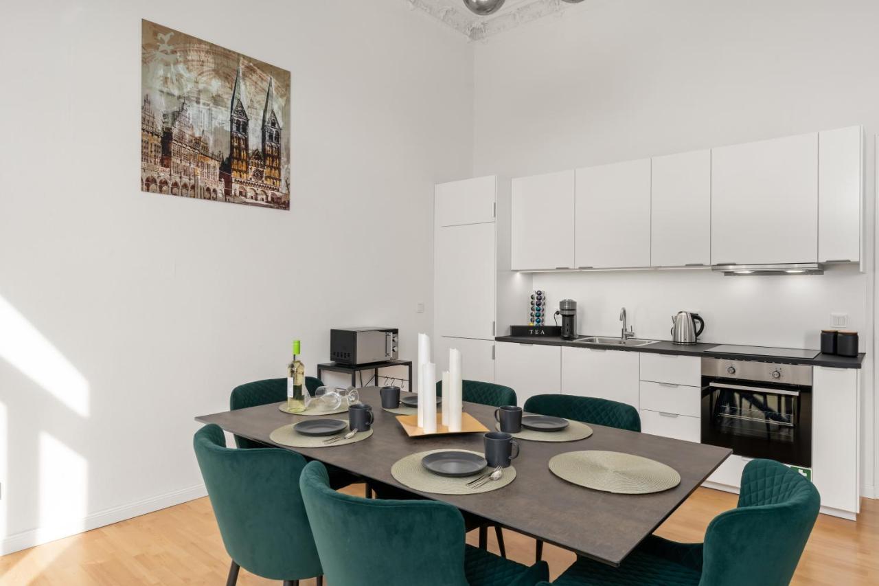 Homey Apartments - Riverside - Mit Weserblick Und Parkplatz Бремен Екстериор снимка